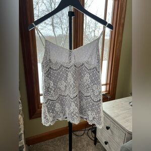 Maurices Ivory Lace Camisole